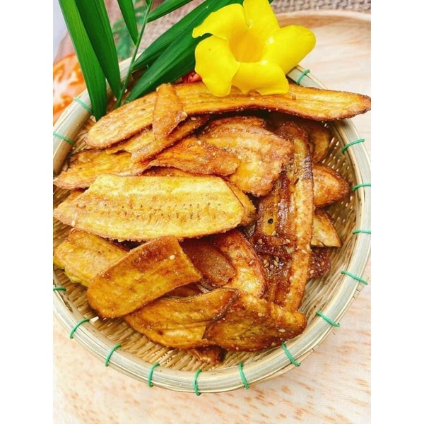 Chuối  Sấy Mè Gừng Giòn Tan