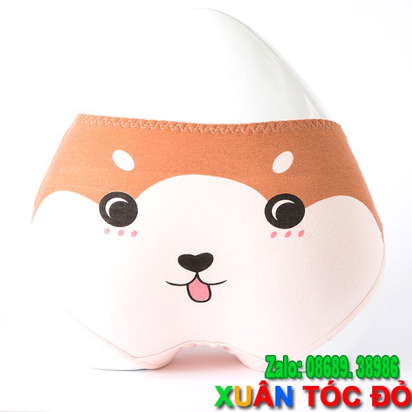 SỈ ZALO RẺ HƠN NHIỀU_ Quần Lót 5 Kiểu Mặt Loài Vật Mới Đáng Yêu N004 | BigBuy360 - bigbuy360.vn