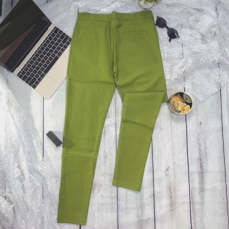 Quần cotton Hàn Quốc co giãn 4 chiều