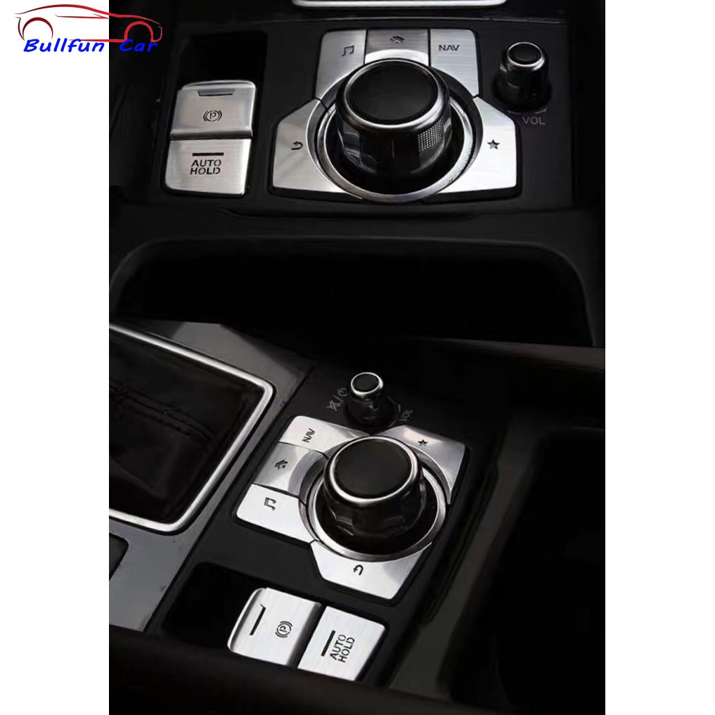 Ốp nút điều khiển CX5 2018- 2020 Mazda 3 fl, Mazda 6 fl