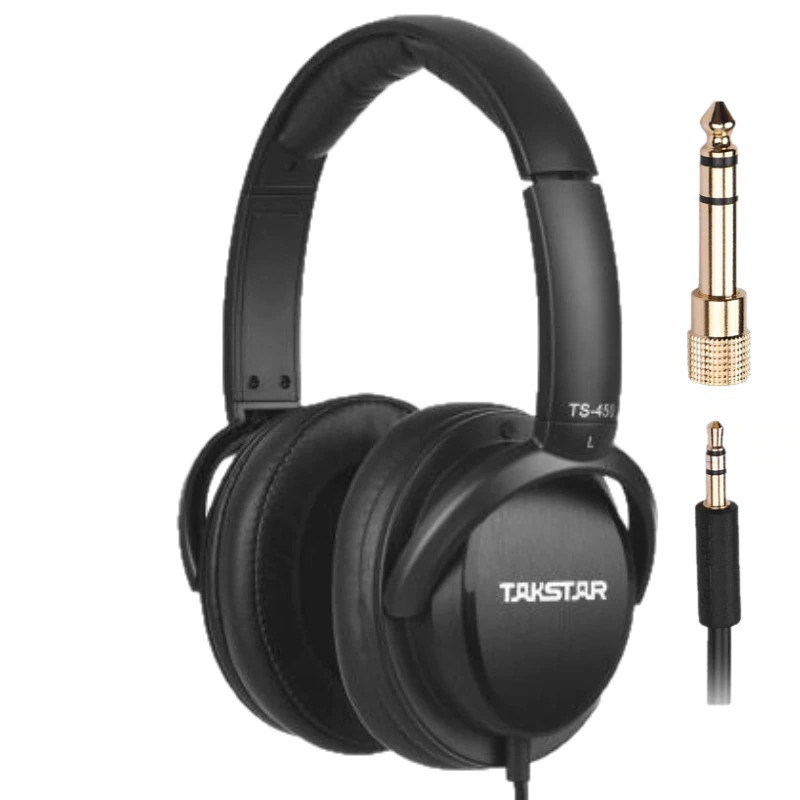 Takstar TS-450 - Tai Nghe Kiểm Âm Màng Loa Lớn 40mm, Thiết Kế Over Ear Thoải Mái