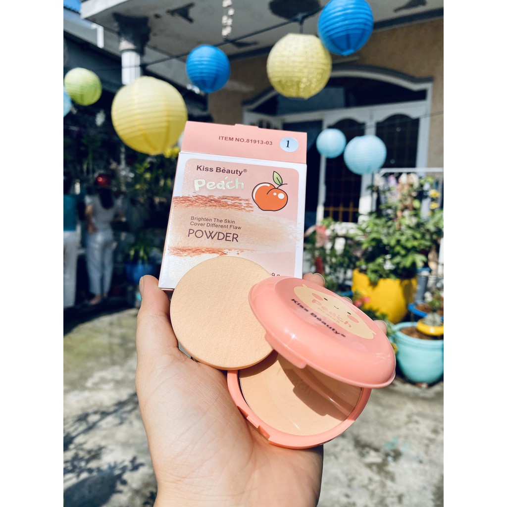 Phấn nền Quả Đào Peach Powder Kiss Beauty sáng da  nội địa sỉ tốt - DREAM STORE | BigBuy360 - bigbuy360.vn