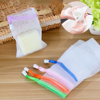 Đôi tạo bọt lưới handmade xà phòng làm sạch tạo bọt lưới dây rút bong bóng tạo bọt lưới găng tay làm sạch