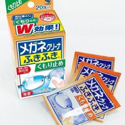 Giấy lau kính chuyên dụng Kobayashi 20 miếngCHÍNH HÃNG Chuyên dùng để lau các bề mặt như tròng kính, mặt đồng hồ