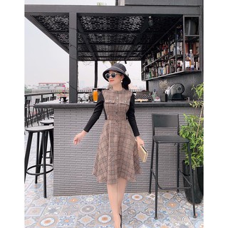 Váy dạ dáng xoè