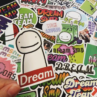 50 sticker DREAM TEAM SMP decal chống nước stickaroundvn