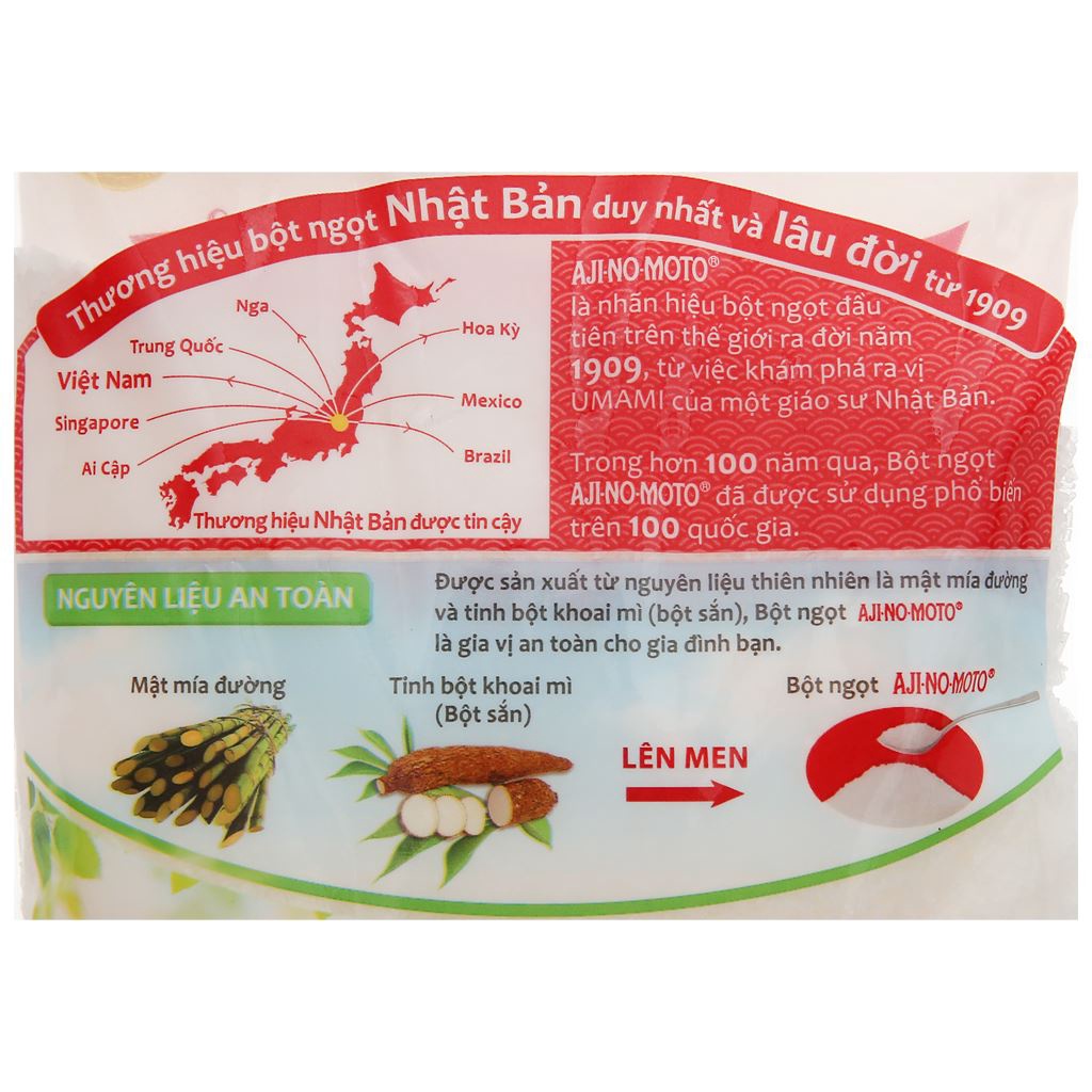 Bột Ngọt AJINOMOTO Hạt Lớn gói 454G