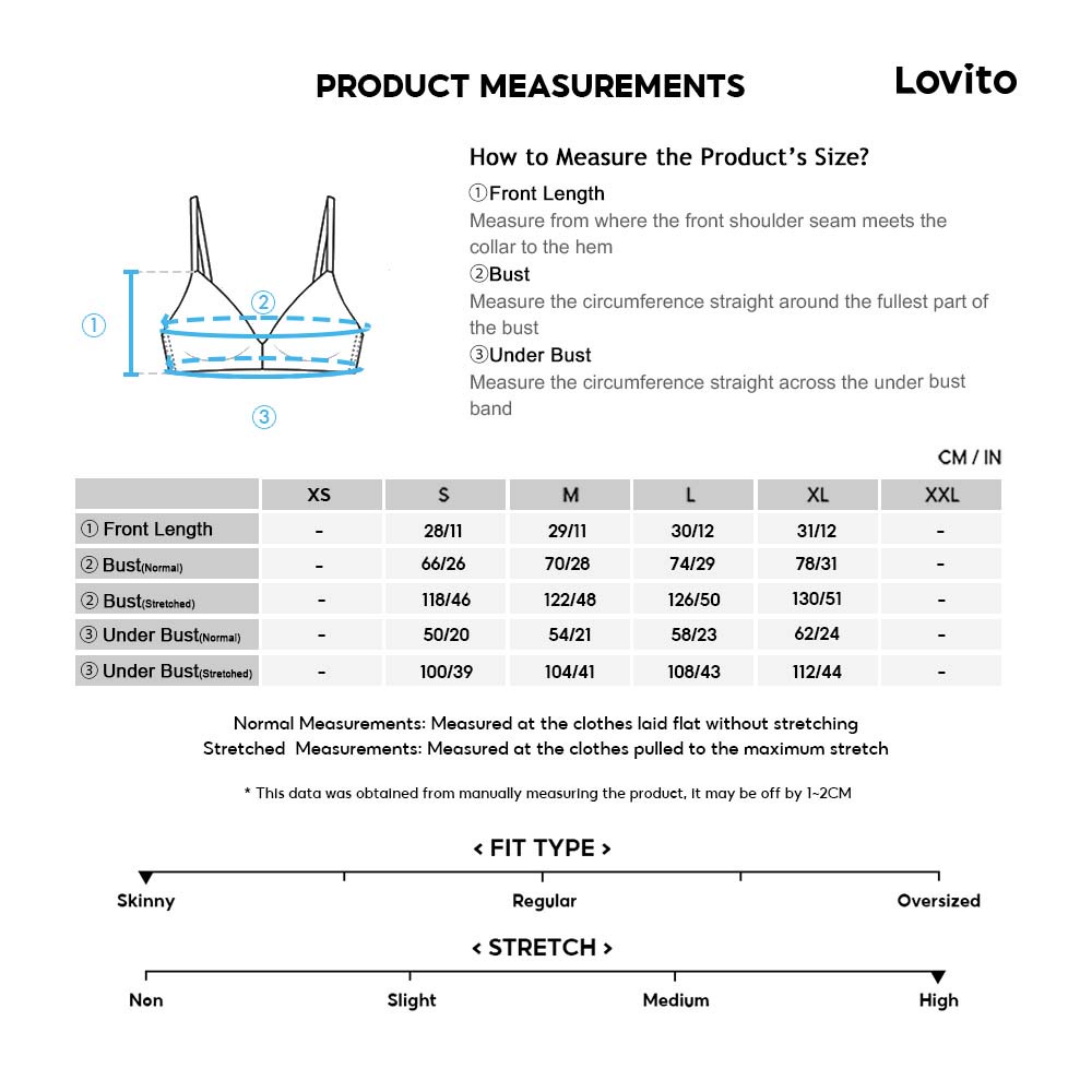 Áo lót Lovito kiểu thể thao màu trơn phối xích chéo L06006 (xanh lá/hồng)