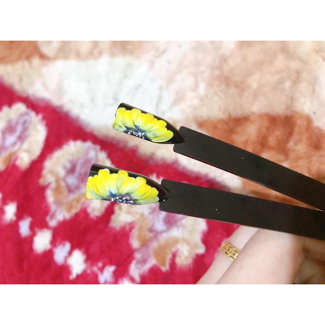 Cọ Vẽ Hoa Cúc DingXi Siêu Bền Đẹp, Không Còn Lo Vẽ Hoa Nail Brush