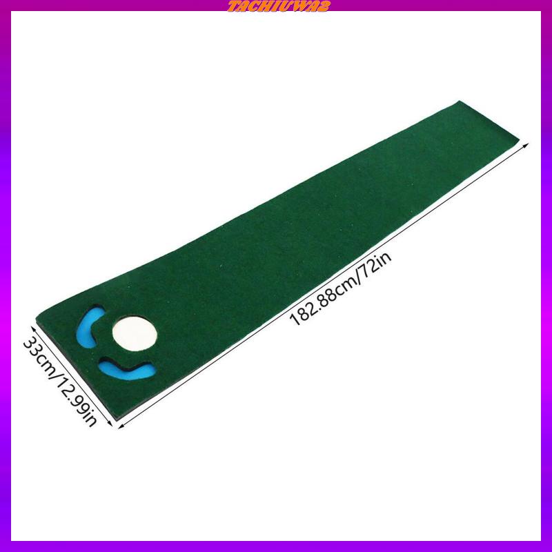 Thảm Tập Đánh Golf Bằng Sợi Tổng Hợp Màu Xanh Lá Nhỏ Gọn Tachiuwa2