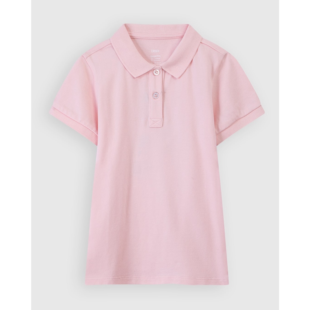 Áo polo bé gái Canifa 1TP21W001-SM115 màu hồng