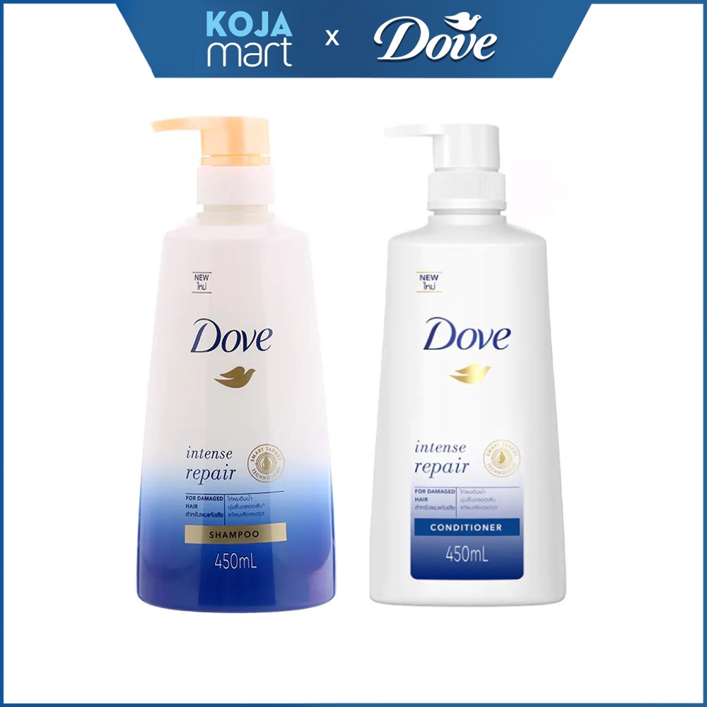 Dầu Gội / Dầu Xả Dove Thái Lan Phục Hồi Hư Tổn 410ml