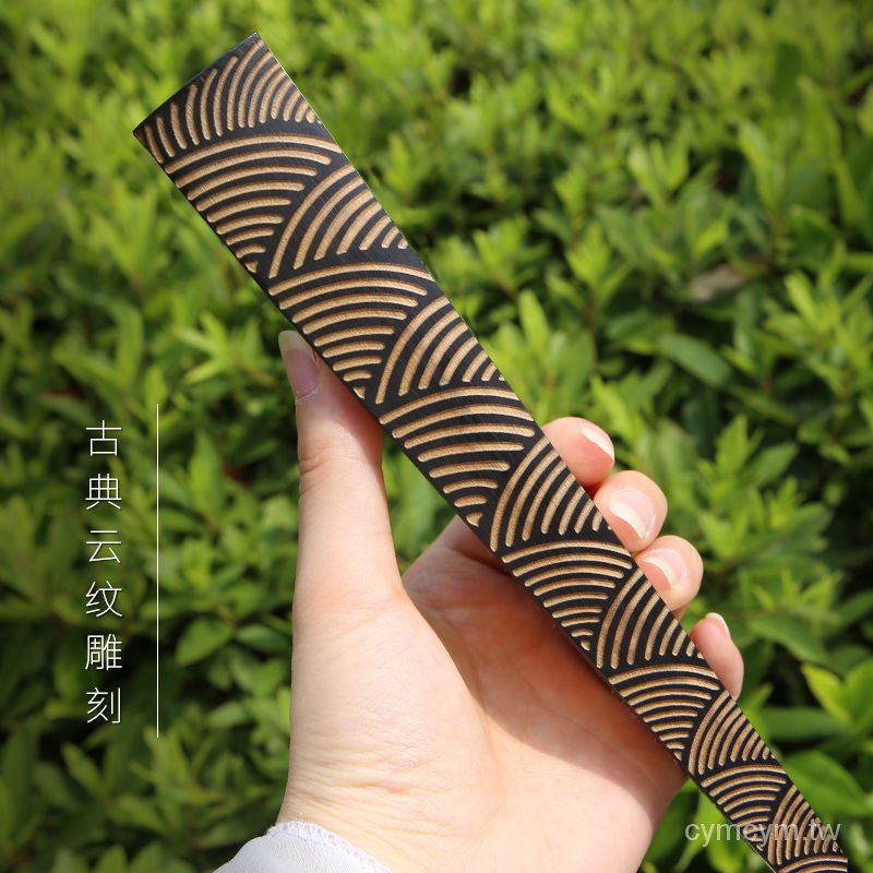 Quạt Xếp 10-inch Vải Lụa Họa Tiết Mây Phong Cách Trung Hoa Chống Thấm Nước Cho Nam Và Nữ Ek7a