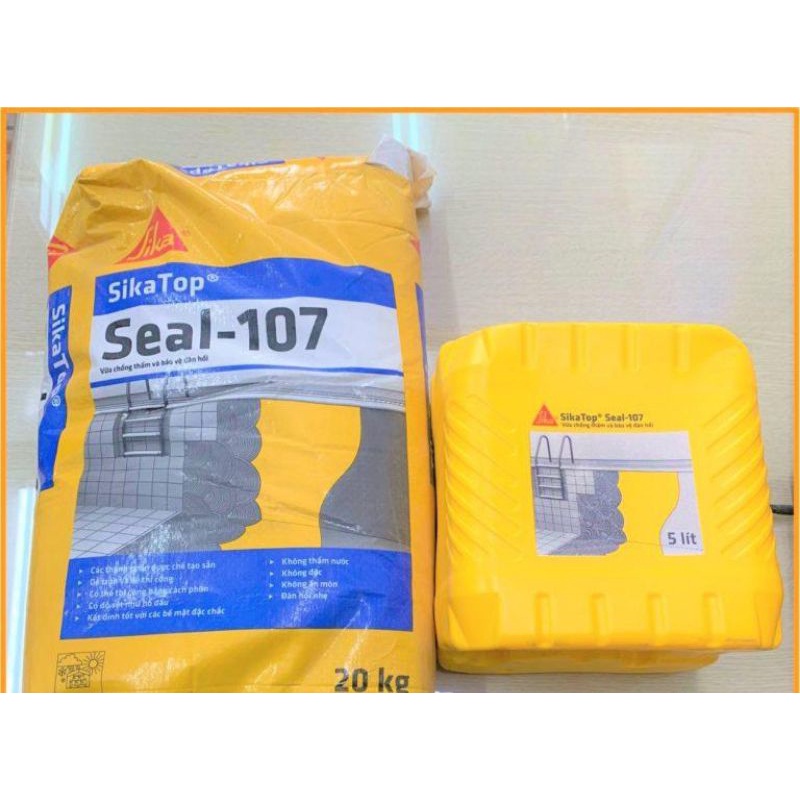 Bộ Sika Seal 107 chống thấm sàn vệ sinh, chống thấm bể nước