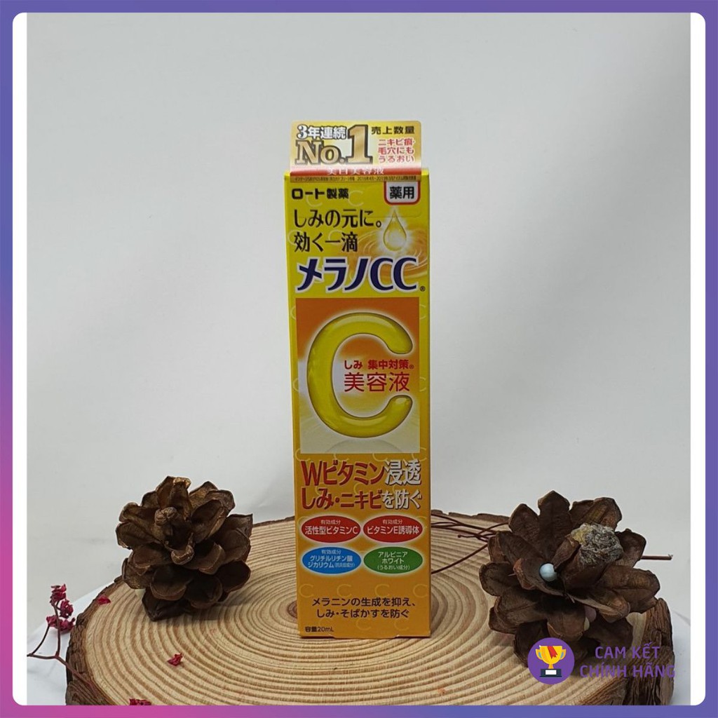 Serum Vitamin C ROHTO Melano CC Nội Địa Nhật Bản 20ml