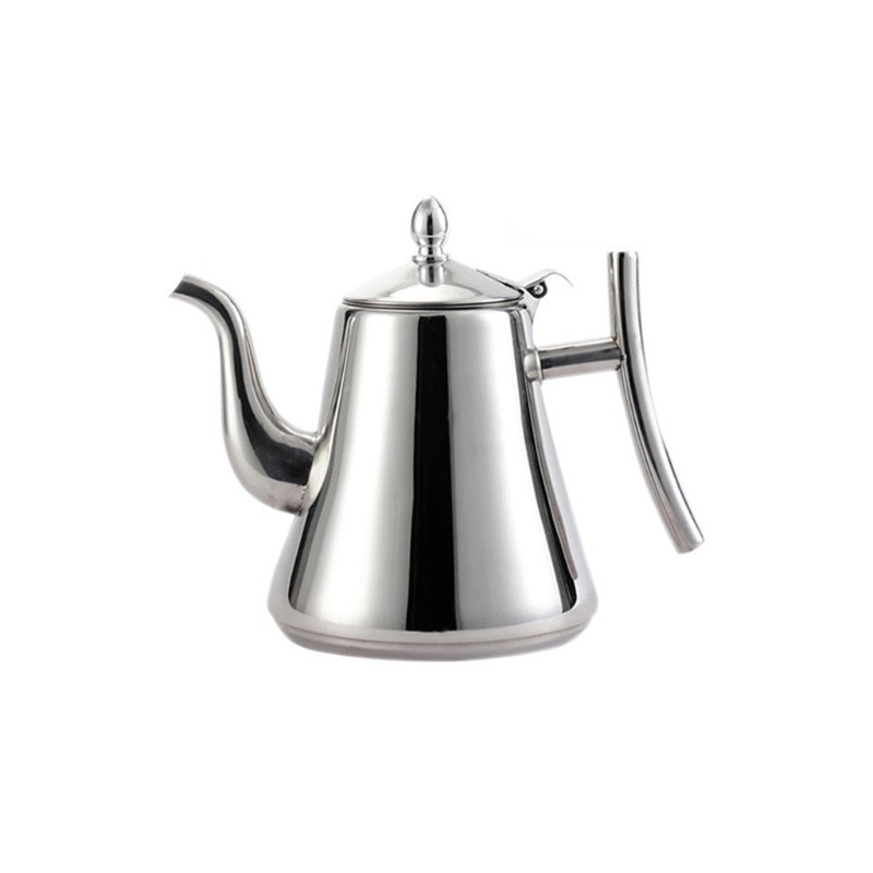kiss 1.2/1.8L Thick Stainless Steel Tea Pot with Infuser Coffee Pot Teapot Induction Cooker Water Kettle
