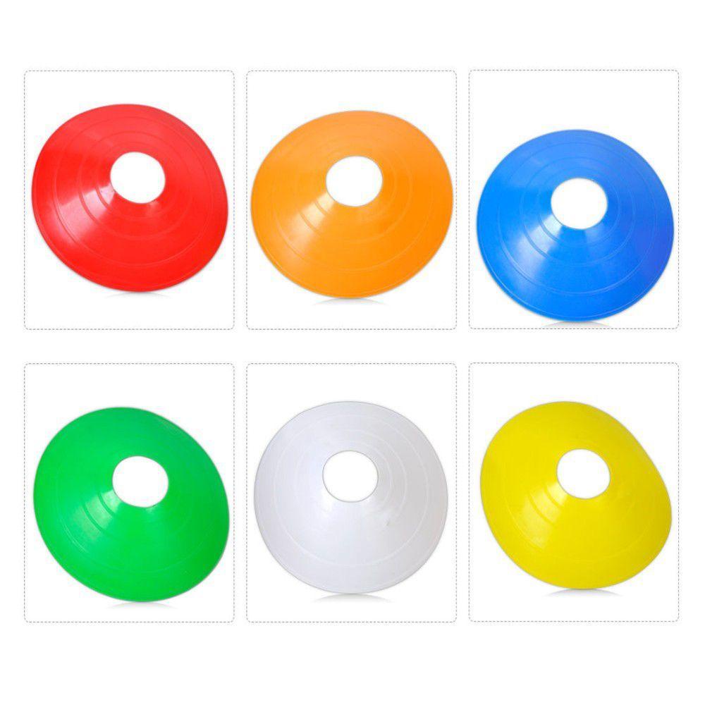 Set 10 Quả Bóng Đá Hình Nón Luyện Tập Áp Suất Không Gian