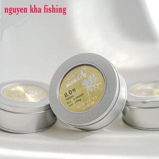 Cước Câu Cá Mateli Cao Cấp. Cước câu cá hộp sắt Maiteli dài 100m
