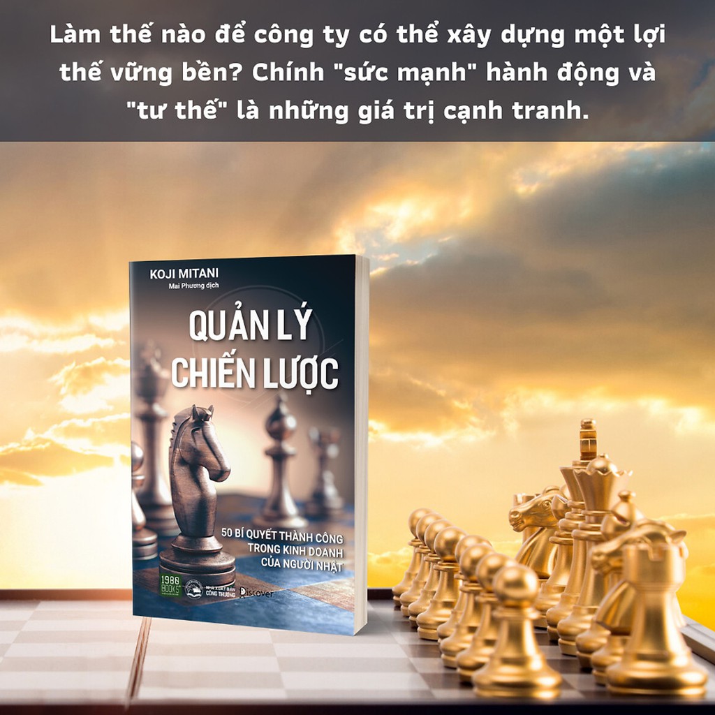 Sách - Quản Lý Chiến Lược: Bật Mí 50 Bí Quyết Kinh Doanh Thành Công Của Người Nhật