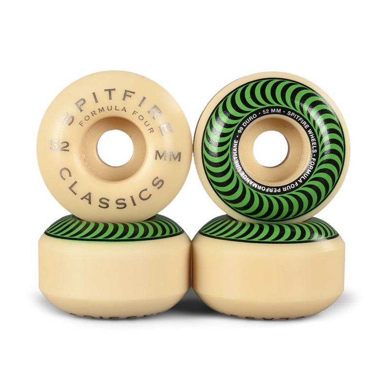 Bộ Bánh Ván Trượt Skateboard SPITFIRE FORMULA FOUR CLASSIC 52MM 99D