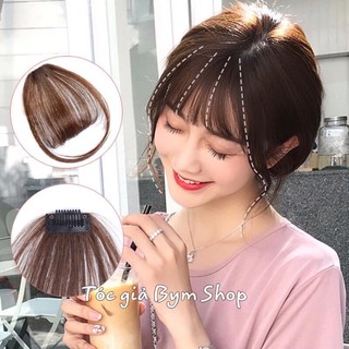 Kẹp mái thưa bằng tóc thật