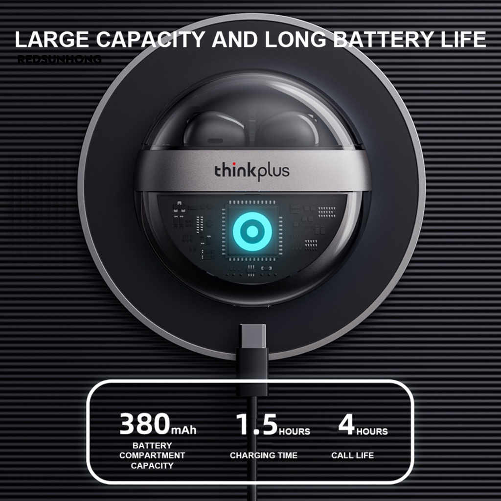 Tai Nghe Thể Thao Không Dây RSH.z Lenovo T40 Bluetooth-compatible5.2