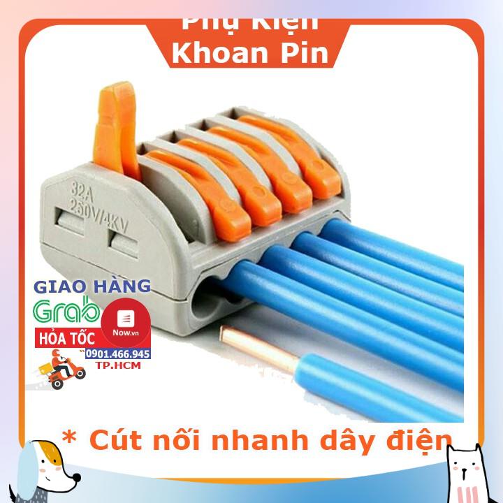 Cút nối dây điện nhanh KV774 , nối điện thông minh