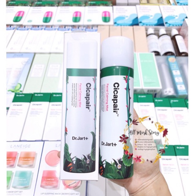 [DUTY FREE] XỊT KHOÁNG DR.JACT+ CICAPAIR CALMING MIST