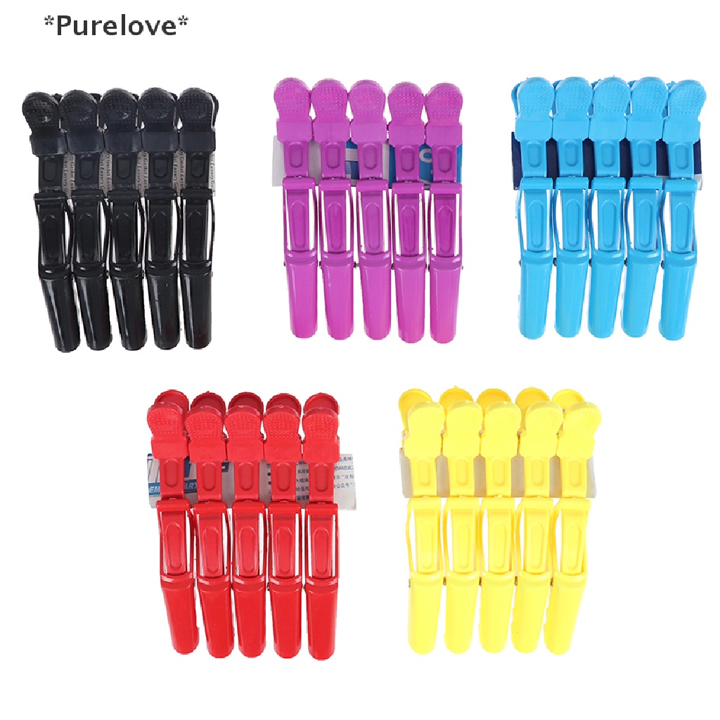 Set 5 Kẹp Tóc Càng Cua Tạo Kiểu Tóc Chuyên Dụng Cho Salon
