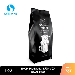 Shin cà phê - phin f2 cà phê truyền thống pha phin 1kg