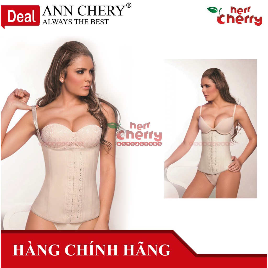 Áo đai định hình vòng eo Ann Chery 2021 - dáng đồng hồ cát che bụng dưới - mẫu mới cải tiến