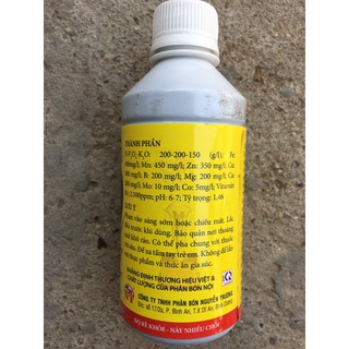 Phân bón NT B- 1 cho Phong Lan 250ml