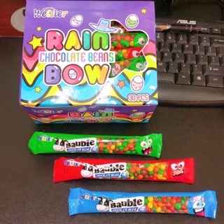 sỉ hộp 30 gói kẹo socola bi rainbow