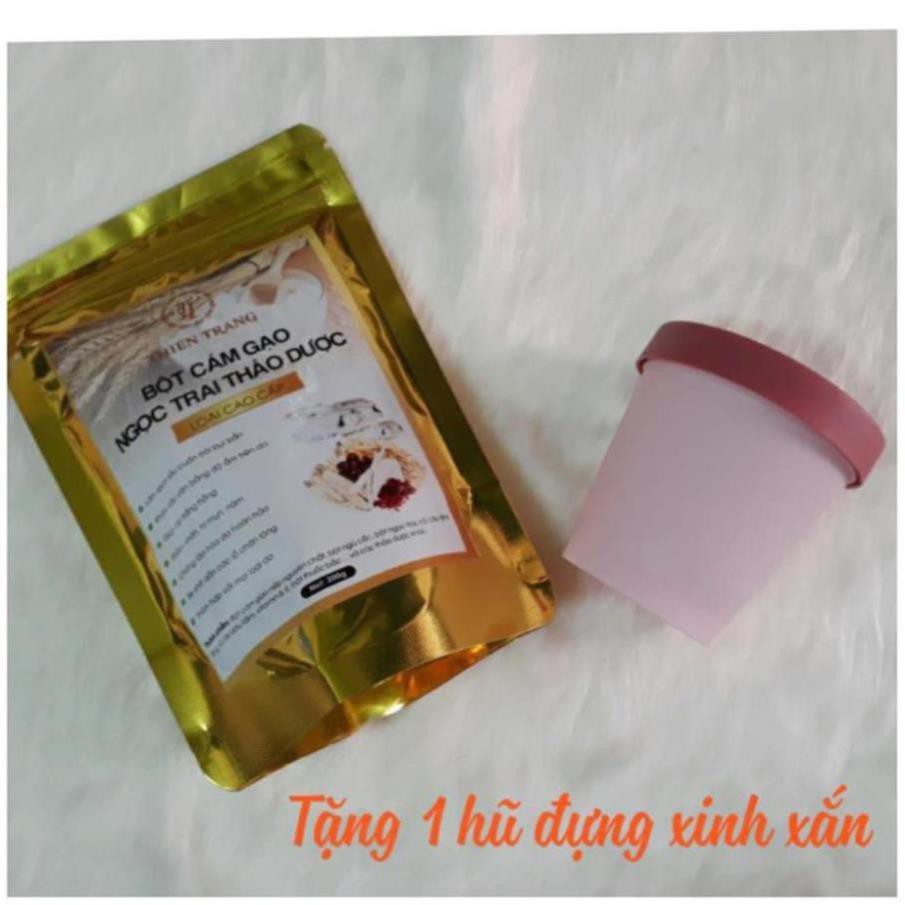 Cám gạo ngọc trai thảo dược Thiên Trang- handmade