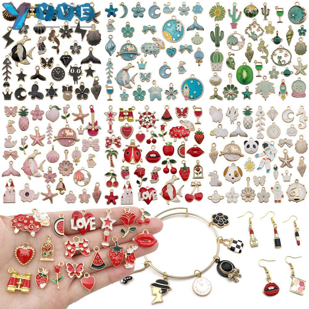 Bộ 31 mặt phụ kiện dùng làm trang sức DIY