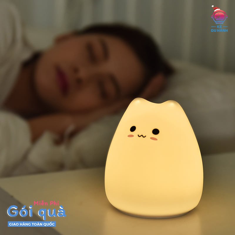 Đèn silicon mèo Kẻ du hành