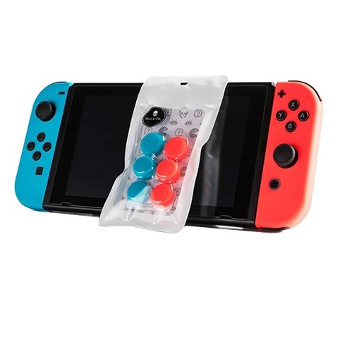 Bộ combo 3 cặp nút bọc Analog thương hiệu Skull &amp; Co xịn sò cho máy game Nintendo Switch v1,v2 / Lite / OLED