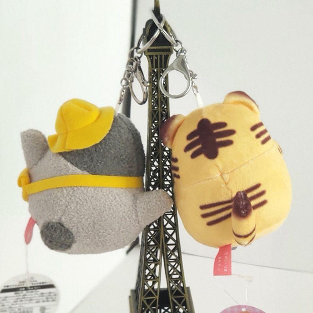 Móc Khóa Hình Chim Cánh Cụt Nhồi Bông Độc Đáo Giá Đỡ