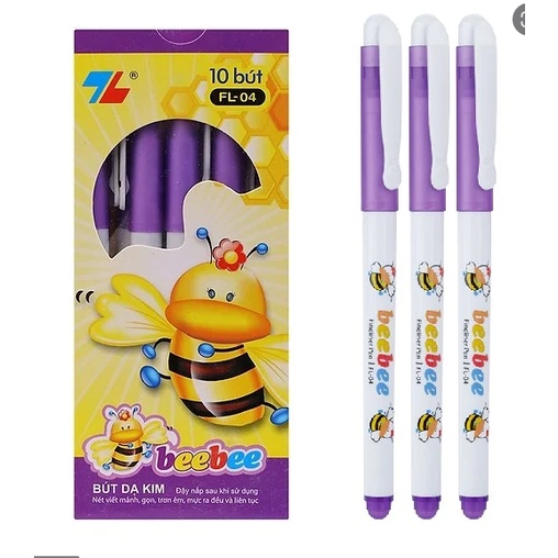 Bút dạ kim Bebe Thiên Long - FL04 Nét 0.3mm mực tím ( 1 cây )