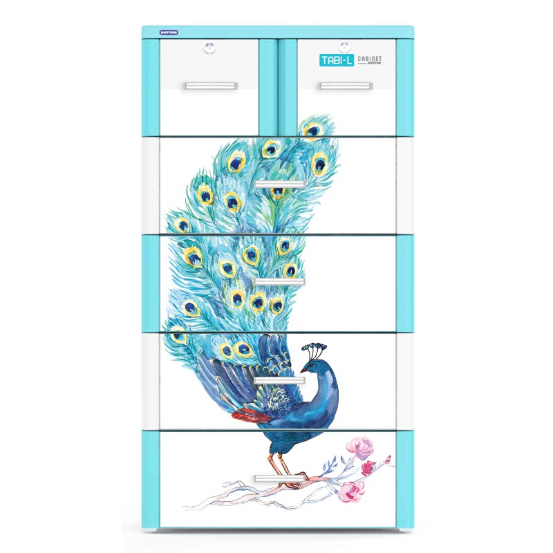 (Hà Nội) Tủ nhựa Duy Tân Tabi-L 5 ngăn-Dương