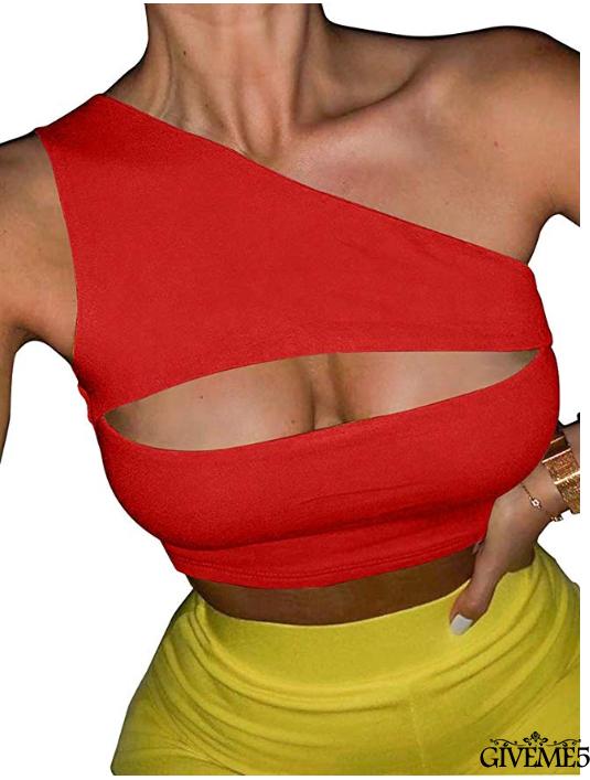 Áo Croptop Lệch Vai Thời Trang Dành Cho Nữ
