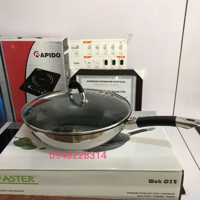 Chảo từ sâu lòng FASTER 32cm