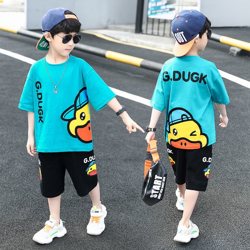 bộ quần áo bé trai mẫu Duck dễ thương