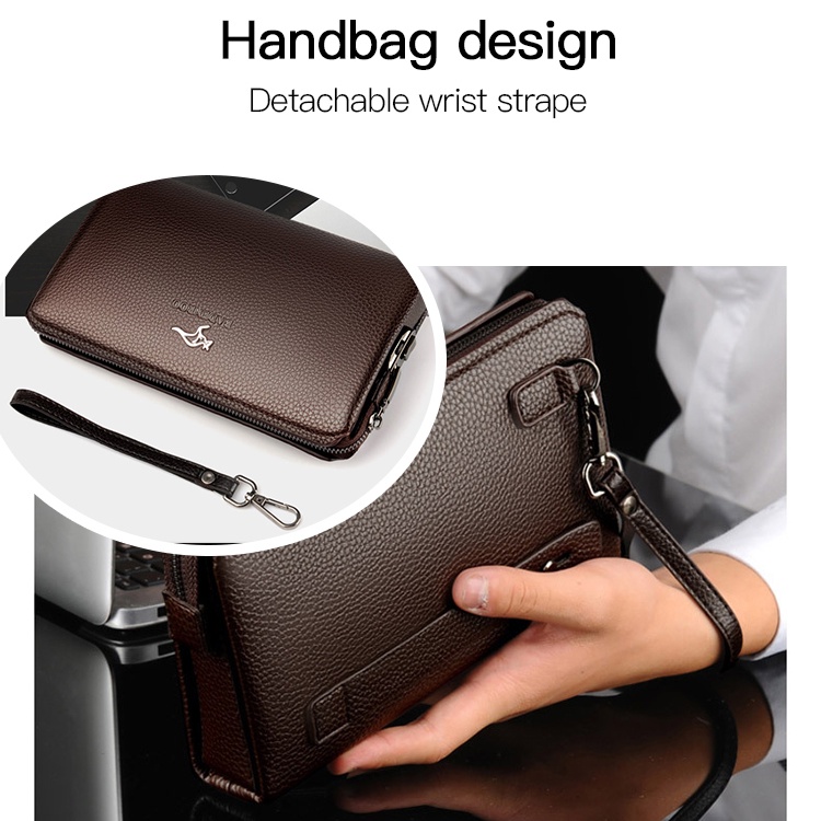 Ví Da Mềm Có Khóa Mã Số Dành Cho Nam