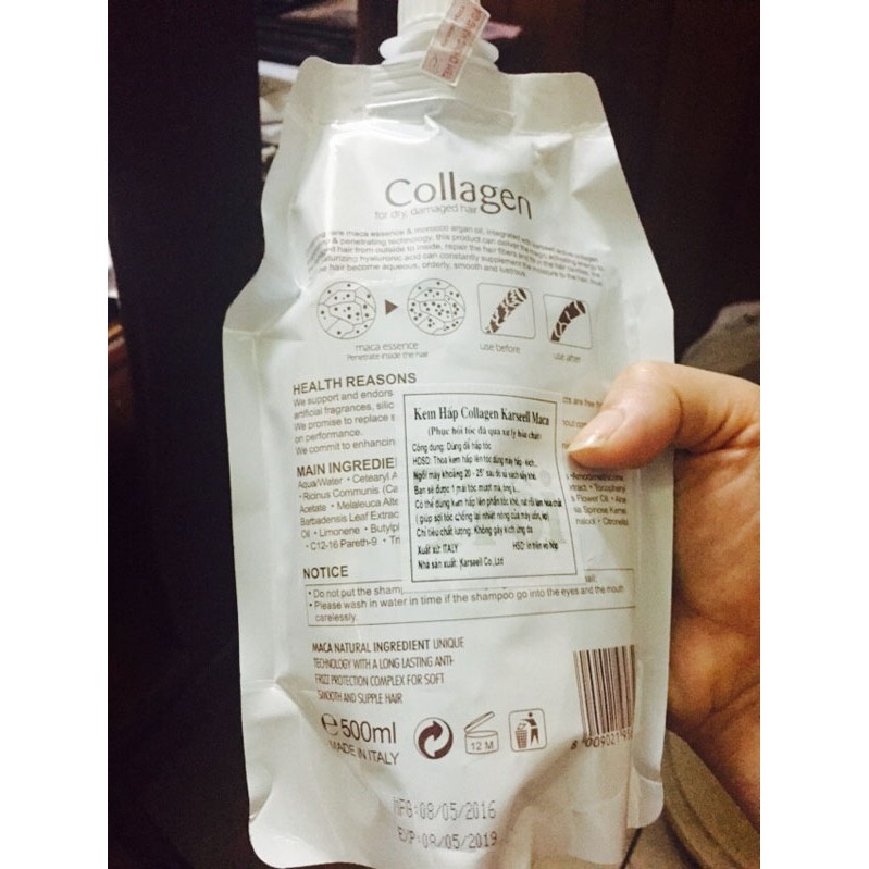 Hấp Tóc Collagen