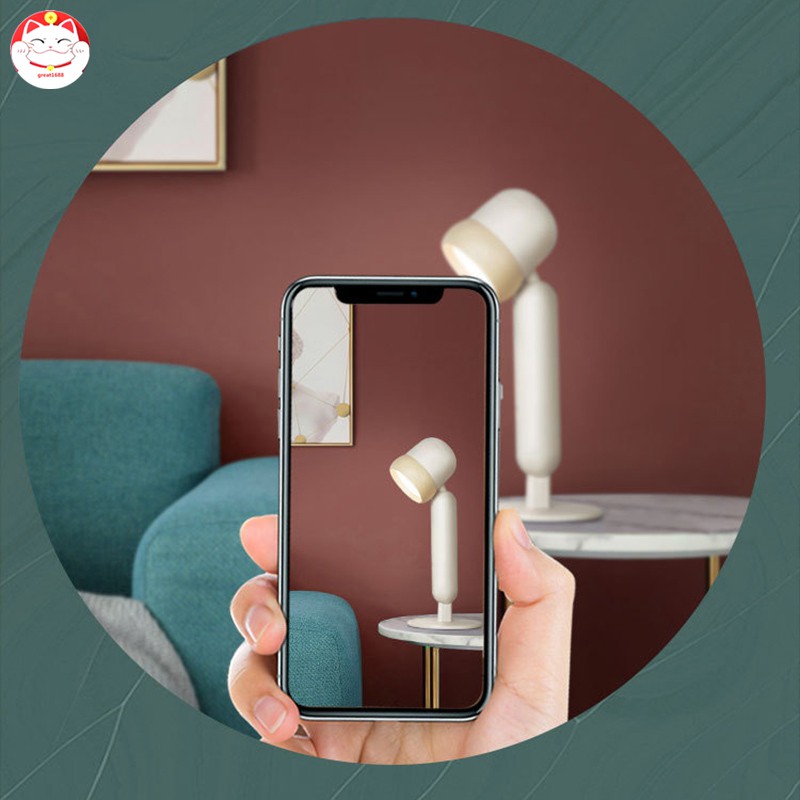 FLEXIBLE Đèn Bàn Cảm Ứng Điều Chỉnh Linh Hoạt Sạc Usb