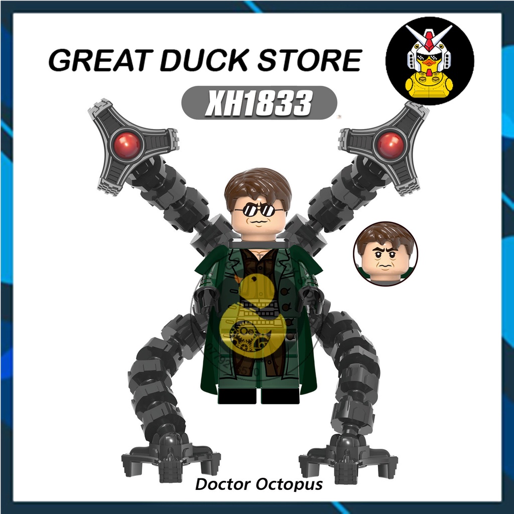 XH1833 XH1863 XH325 KF1578 KF1648 Mô Hình Minifigures Siêu Anh Hùng Đồ Chơi Super Hero Dr Octopus SpiderMan No Way Home