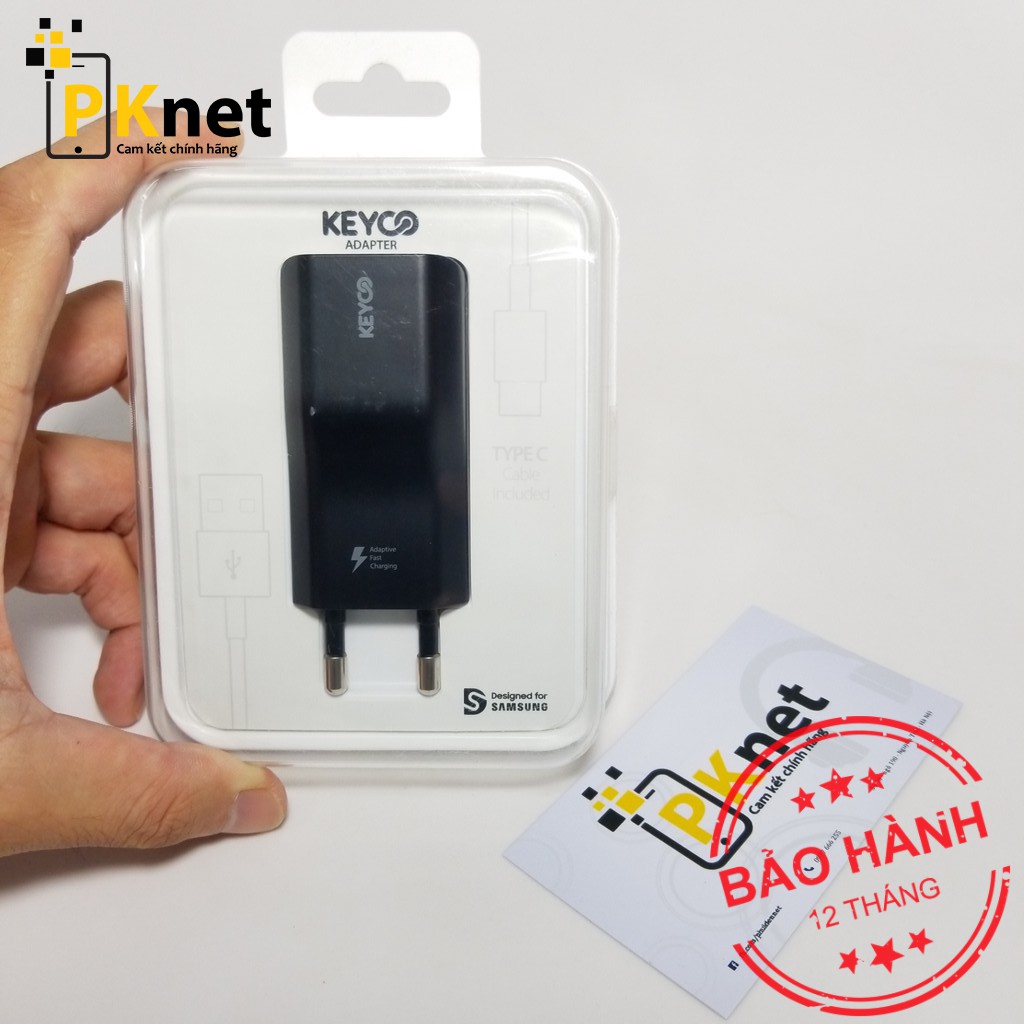 Sạc nhanh Samsung Chính hãng 15W Keyco [Bản ĐẶC BIỆT 3 màu dành riêng cho thị trường Hàn Quốc]