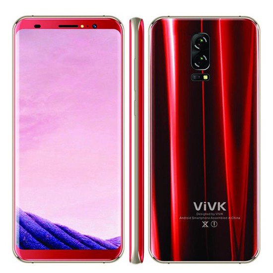 Điện thoại tràn viền 5.5' VIVK R5 Tặng 5