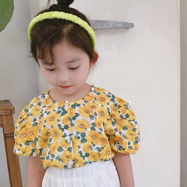 vải thô hoa vàng và hoa cam mới